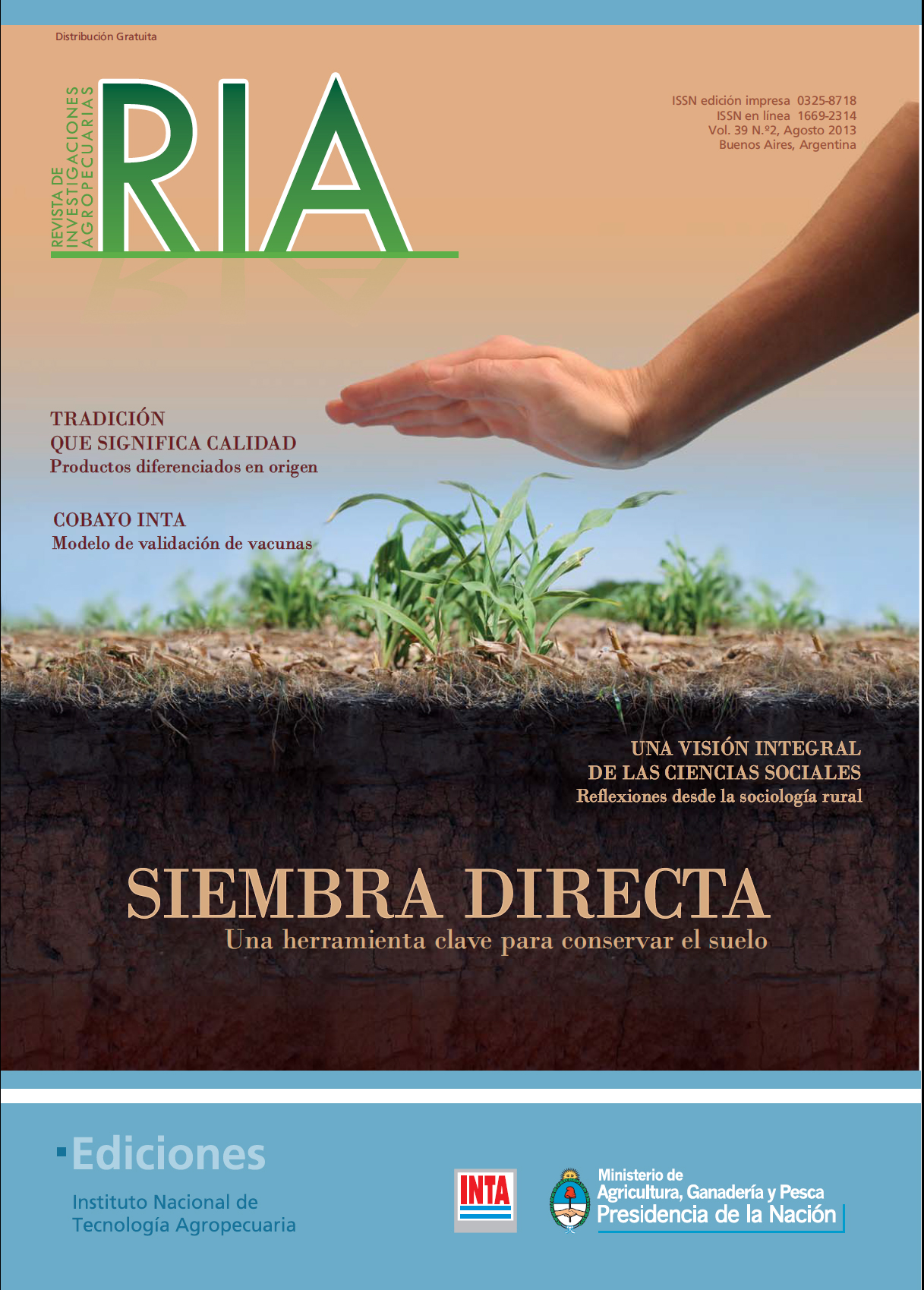 RIA 39 N.º 2 Agosto 2013